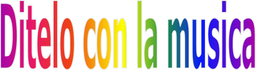 Descrizione: Ditelo con la musica